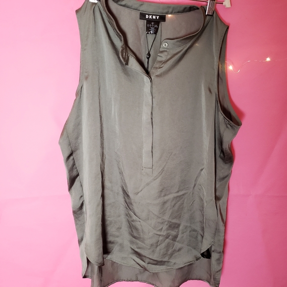tops, sleeveless, dkny, - Picture 1 of 12